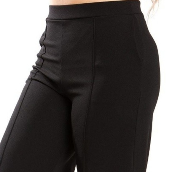 PLUS SIZE WIDE LEG PANTS - Picture 1 of 3